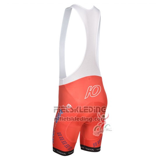 2014 Fietskleding Katusha Wit en Rood Korte Mouwen en Koersbroek
